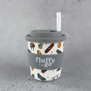 Drink Bottle: Fluffy To Go Tiny Trickster Hot Choccy Cup 235ml
