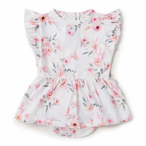 Baby: Snuggle Hunny Kids Camille Short Sleeve Organic Dress