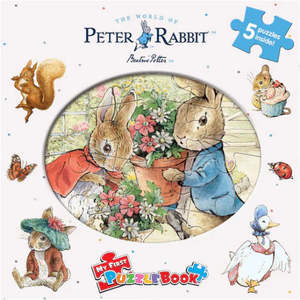 Peter Rabbit My First Puzzle Book - 5 Puzzles