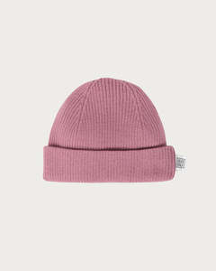 Babu Merino Ribbed Beanie Blossom