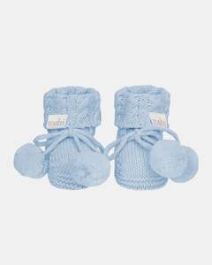 Footwear: Toshi Organic Booties Yummy Bluebell