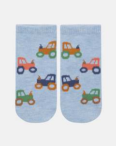 Toshi Organic Socks Tiny Tractors