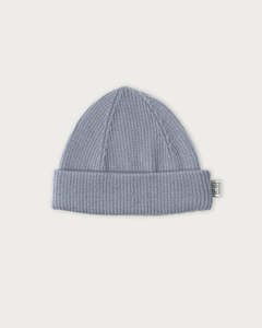 Baby Beanies And Hats: Babu Merino Ribbed Beanie Lavender