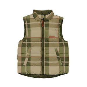 Wear: Crywolf Reversible Eco-Vest Field Plaid