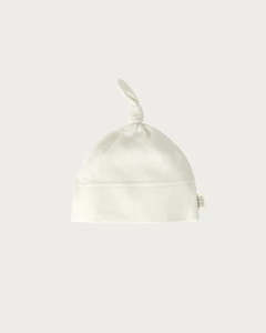 Wear: Babu Knotted Beanie Cream