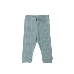Wear: Woolbabe Relaxed pants Tide Marl