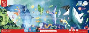 Play: Hape 200pc Ocean Life Puzzle Glowing 1.5m