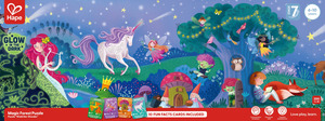 Hape 200pc Magic Forest Puzzle Glowing 1.5m