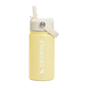 Eat And Drink: Crywolf Drink Bottle Buttercup Yellow