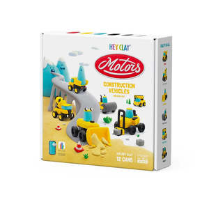 Play: Hey Clay Construction Vehicles