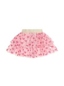 Huxbaby Glitter Bow Tiered Skirt