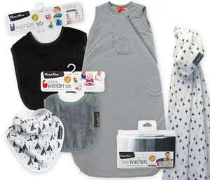 Mum2Mum Bamboo Gift Pack MARBLE