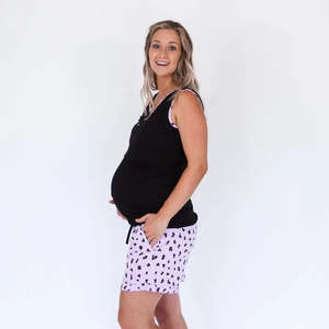 Milkbar Breastfeeding Pyjamas | Lilac Leopard *CLEARANCE*
