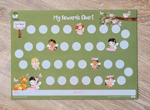 Lulubug Learning Magnetic - Rewards Chart - Fairies