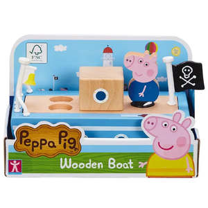 Toy Playtime: Peppa Pig Wooden Boat
