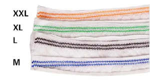 Supercare Mesh Pants: Mesh pants unisex fixation underwear for pads Size Medium - Pack of 10pcs (Blue Band)