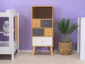 Wardrobes Dressers: Kapai Aster Drawer Tallboy
