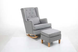 Nursing Chairs: Neeva Nursing Chair and Footrest Combo