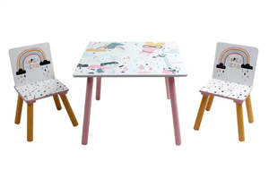 Berry Park Table and Chairs Set - Super Girl