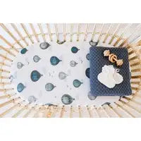 Snuggle Hunny Kids Bassinet Sheet / Change Pad Cover - CLOUD CHASER