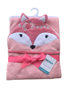 Neeva Hooded Towel PINK FOX