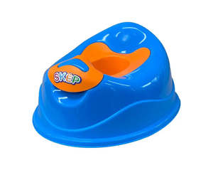 Easter Sale: SKEP Deluxe Training Potty - Blue with Orange Potty