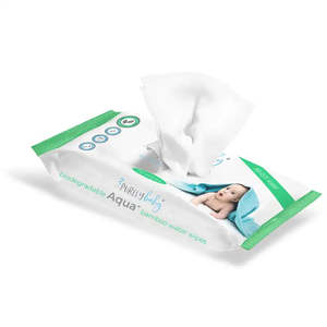 Purely Baby Aqua + Biodegradable Bamboo Water Wipes