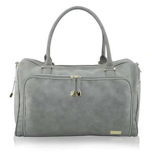 All Bath: Isoki Double Zip Satchel STONE (SOK-4)