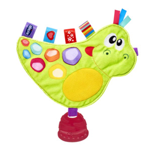 Chicco Dino Arthur Textile Rattle
