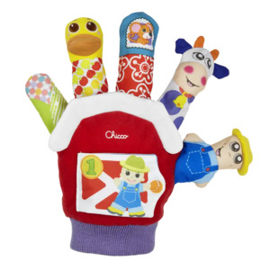 Chicco: Chicco Baby Farmyard Animal Finger Puppet Glove