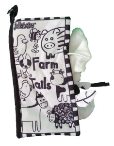 Jollybaby: Material Book - FARM TAILS MONOCHROME