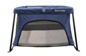 Portable Cot And Other: Pamo babe Lightweight Travel Playpen / Portacot - Blue