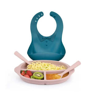 Toddler Feeding Its Essentials: Haakaa Silicone Kids Dinnerware Set