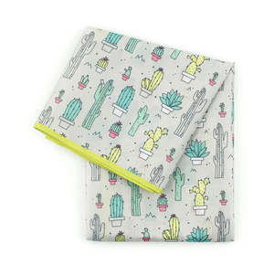 Bumkins Waterproof Splat Mat - Cacti *CLEARANCE*