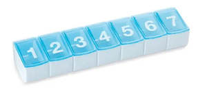 Daily Living Necessities: Home Care - Pill box / week