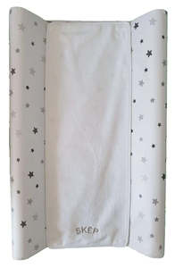 Waitangi Sale: SKEP Change Mat - GREY STARS