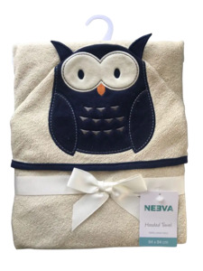 The Perfect Gift: Neeva Hooded Towel OWL
