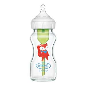Bottles Teats Nipples: Dr. Brown's Natural Flow® Options+ 150ml Wide Neck GLASS bottle