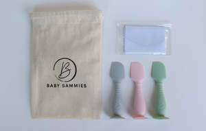 Frontpage: Set of 3 nappy cream applicators