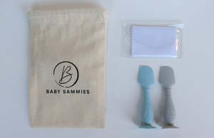 Set of 2 nappy cream applicators