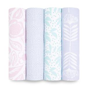 New: aden + anais damsel 4 pack classic swaddles