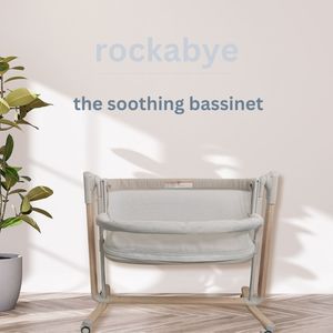 New: Rockabye V2 - The Soothing Bassinet (mattress included)