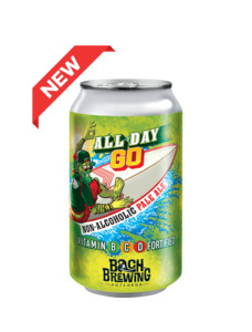 All Day GO vitamin fortified non alc Pale Ale 24x330ml cans