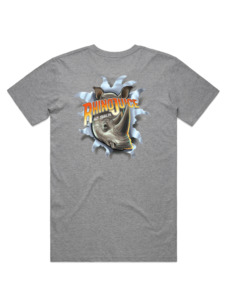 Bach Brewing Mens T-shirt - Rhino Juice (back graphic)
