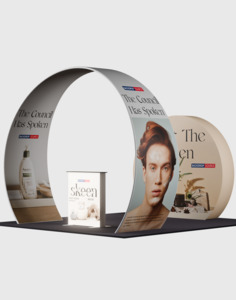 Portable Exhibit Display 3m x 3m - Model 34