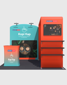 Portable Exhibit Display 3m x 3m - Model 37