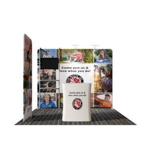 Portable Exhibit Display 3m x 3m - Model 22