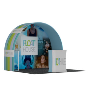 Portable Exhibit Display 3m x 3m - Model 27