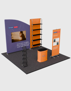 Portable Exhibit Display 3m x 3m - Model 18