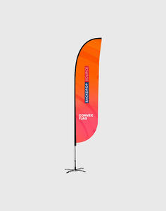 Flag Banner Printing: Customized Convex Feather Flag Banner Printing